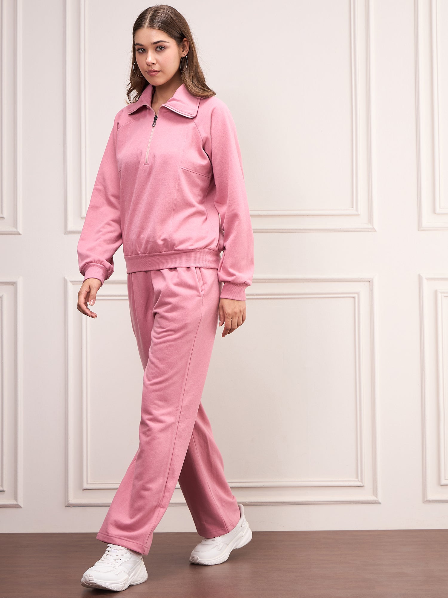 StyleStone Women's Fleece Tracksuit Set