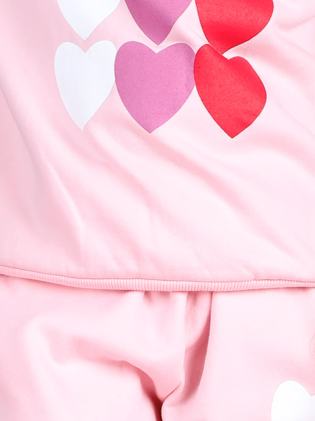 StyleStone Girls Heart Printed Tracksuit